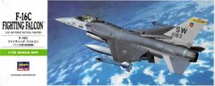 Assembled model 1/72 fighter F-16C Fighting Falcon U.S. Air Force Tactical Fighter Hasegawa 00232