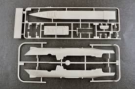 Assembled model 1/700 koable PLA Navy Type 052C Destroyer Trumpeter 06730