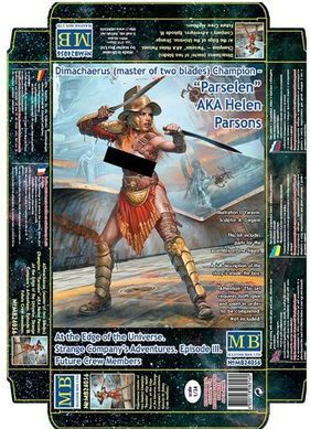 Figure 1:24 Helen "Parselen" Parsons, Master of Two Swords MASTER BOX 24056