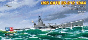Збірна модель 1:700 підводний човен USS Gato SS-212 44 Hobby Boss 87013