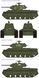Сборная модель 1/35 танк russian Heavy Tank KV-1 Model 1942 Simplified Turret Rye Field Model RM-5041