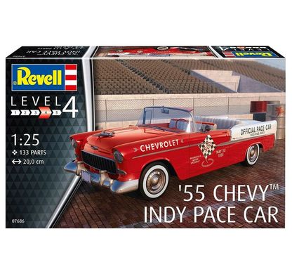 Стартовый набор 1/25 для моделизма автомобиля Chevy Indy Pace Car Model Set Revell 67686