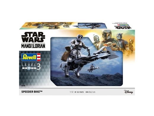 Збірна модель 1/12 Speeder Bike™: Мандалорець Revell 06786