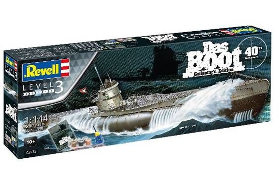 Збірна модель підводного човна Das Boot U-Boot Typ VII C Collectors Edition Revell 05675 1: 144