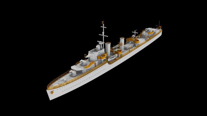 Сборная модель 1/700 HMS Ilex 1942 Британский эсминец I-класса IBG Models 70011