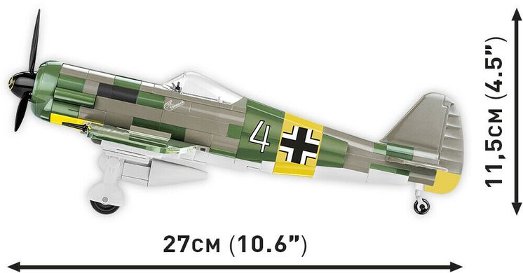 Навчальний конструктор 1/32 літак Focke - Wulf Fw 190 A5 COBI 5722