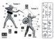 Figure 1:24 Helen "Parselen" Parsons, Master of Two Swords MASTER BOX 24056