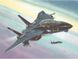 Assembled model 1/144 aircraft F-14A Tomcat Black Bunny Model Set Revell 64029