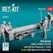 Фігури 1:48 Персонал у червоній формі(4 шт.) AERO 21A(MHU-191A/M)(1 шт.) з AIM-54A Phoenix(1 шт.) для F-14A,B(сцена 2)(3D-друк) Reskit RSF48-0144