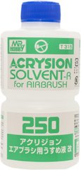 Solvent for acrylic paint for airbrush Acrysion Solvent - R for Airbrush (250ml) Mr.Hobby T315