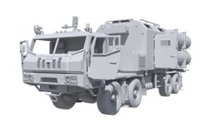 Сборная модель 1/72 из смолы 3D печать украинский береговой ракетный комплекс РК-360МЦ "Нептун" BOX24 72-009