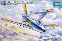 Збірна модель 1/144 винищувач F-86F-30-NA Sabre Trumpeter 01320