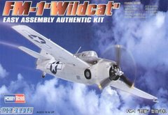 Збірна модель 1/72 літак FM-1 "Wildcat" Easy Assembly HobbyBoss 80221