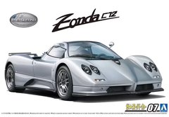 Збірна модель 1/24 автомобіль Pagani Zonda C12S '00 Aoshima 05602