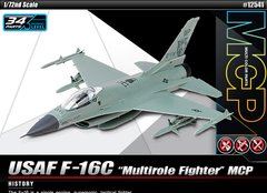 Сборная модель 1/72 Многоцелевой истребитель ВВС США F-16C MCP Academy 12541