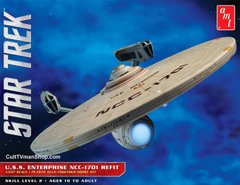 Збірна модель 1/537 Star Trek U.S.S Enterprise NCC-1701 Refit AMT 01080