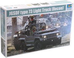 Сборная модель 1/35 японский военный внедорожник JGSDF Type 73 Light Truck Trumpeter 05519