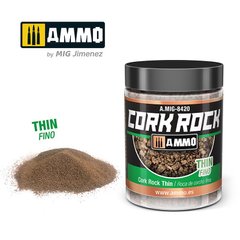Текстура CREATE CORK Cork Rock Thin Ammo Mig 8420
