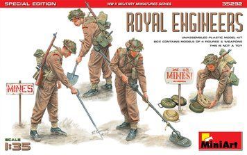 Фігури 1/35 королівські інженери MiniArt 35292