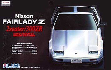 Сборная модель 1/24 автомобиля Nissan Fairlady Z 2-Seater/300ZR (Z31) 1986 Fujimi 03868