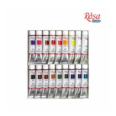 Set of oil paints 18*20 ml, ROSA Studio