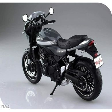 Модель в масштабі 1/12 мотоцикл Kawasaki Z900RS Cafe Pearl Storm Gray (Мaisto) Aoshima 10504