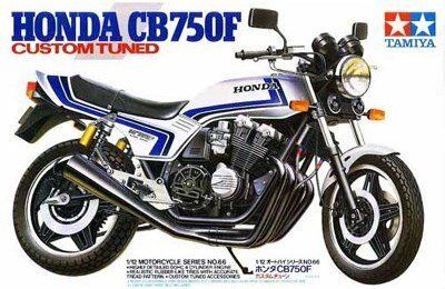 Сборная модель 1/12 мотоцикла Honda CB750F Custom Tuned Tamiya 14066