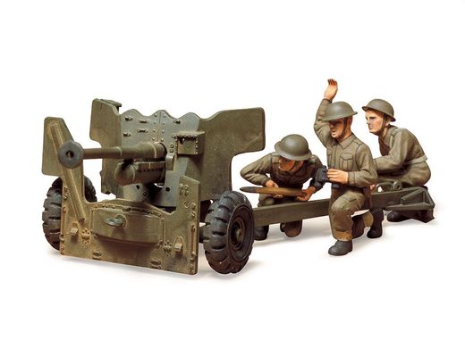 Збірна модель 6-фунтова протитанкова гармата британської армії Tamiya 35005