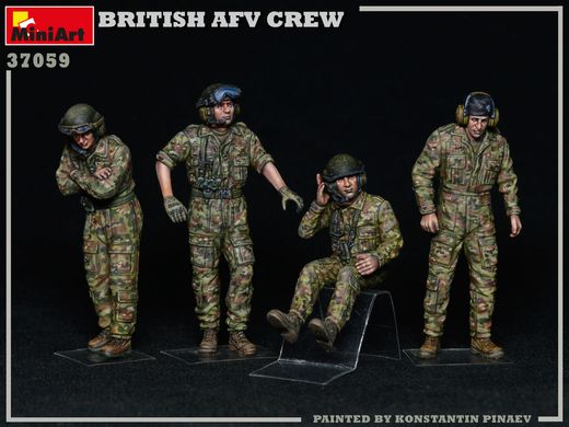 Фигуры 1/35 Британский экипаж AFV MiniArt 37059