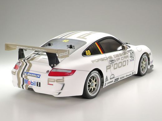 Модель с дистанционным управлением TT-01E Porsche 911 GT3 CUP08 Tamiya 47429 1/10