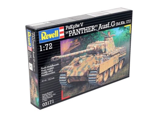 Збірна модель Танк Пантера 1:72 PzKpfw V Panther Ausf.G Revell 03171