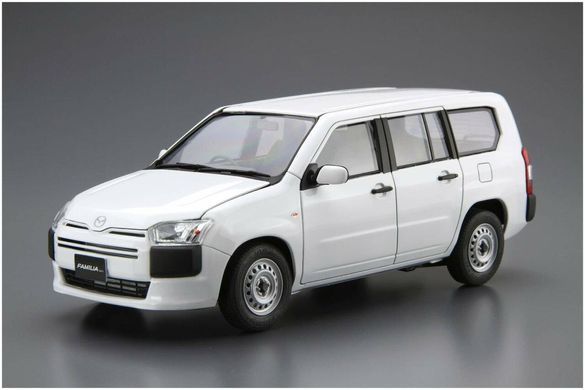 Збірна модель 1/24 автомобіля Mazda Familia Van NCP160M '18 Aoshima 05786