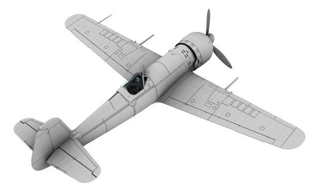 Prefab model 1:72 fighter IAR-81 C with Mauser cannons (Great Air Battles of 1944) IBG Models 725