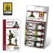 Набір акрилових фарб Набір уніформи США у В'єтнамі US VIETNAM UNIFORMS SET Ammo Mig 7034