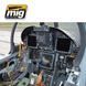 Набір для фарбування і зістарювання інтер'єрів літаків США Aircraft Interior Sets US Modern Cockpits Ammo Mig 7436