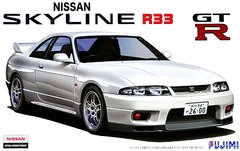 Збірна модель автомобіля Nissan Skyline R33 GT-R | 1:24 Fujimi 03880
