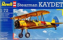 Prefab model 1/72 Stearman Kaydet Revell 04676