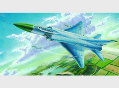 Сборная модель самолет 1/48 Soviet jet-fighter SU-15UM Flagon-G Trumpeter 02812