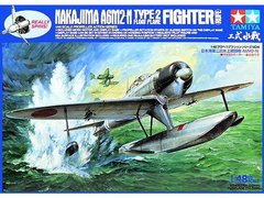 Збірна модель 1/48 з моторизованим гвинтом літака Nakajima A6M2-N Type-2 Floatplane Tamiya 61506