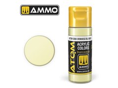 Acrylic paint ATOM Cremeweiss RAL 9001 Ammo Mig 20002
