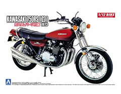 Сборная модель 1/12 мотоцикл Kawasaki 750RS(Z2) Aoshima 05298