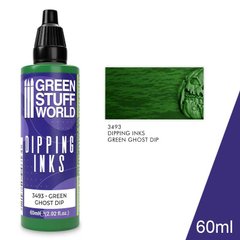 Полупрозрачные краски для получения реалистичной тени Dipping ink 60 ml - GREEN GHOST DIP GSW 3493