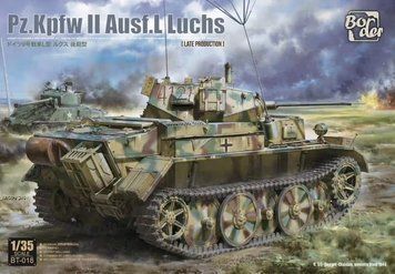 Сборная модель 1:35 танк Pz.Kpfw II Luchs Border Model BT-018