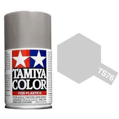 Аэрозольная краска TS76 Серебряная слюда (Mica Silver) Tamiya 85076