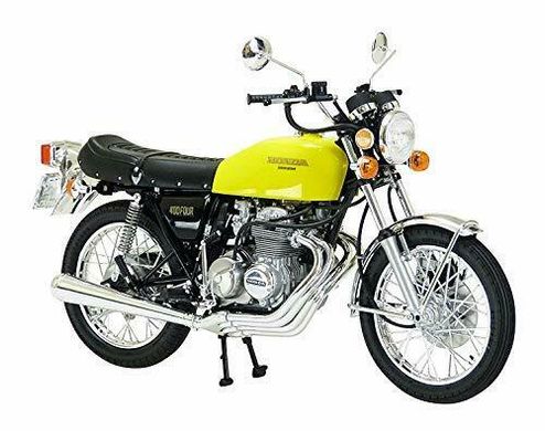 Сборная модель 1/12 мотоцикла Honda CB400 Four Aoshima 05224