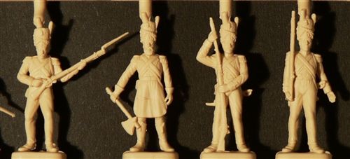 Сборная модель 1/72 фигуры Napoleonic Wars French Grenadiers Italeri 6072