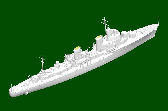 Assembled model 1/700 destroyer "Tashkent" 1942 Trumpeter 06747