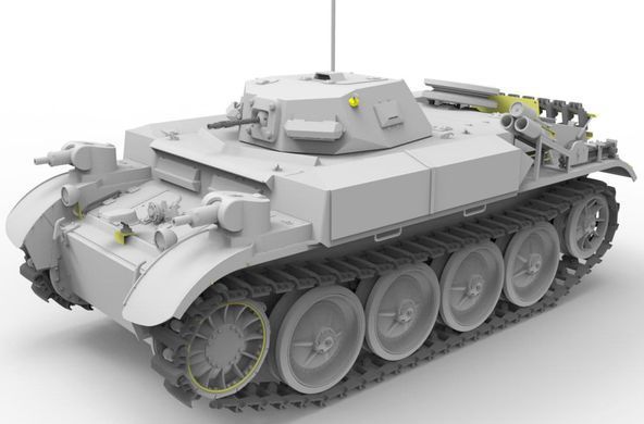 Сборная модель 1:35 танк German Panzerkampfwagen II (Flamm) Ausf.E (Sd.Kfz.122) Bronco CB35124