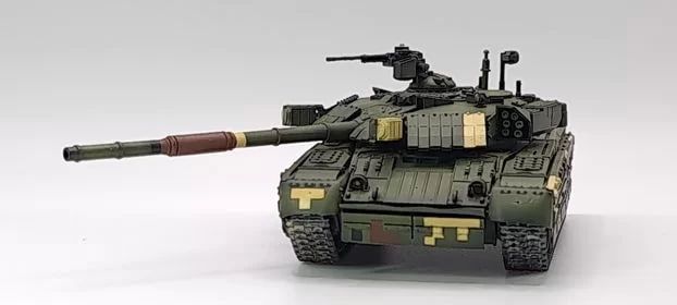 Збірна модель 1/72 з смоли 3D друк український бойовий танк Т-84 «Оплот» (Т-84У) BOX24 72-010