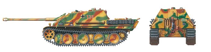 Сборная модель 1/48 немецкий истребитель танков Jagdpanther Tamiya 32522